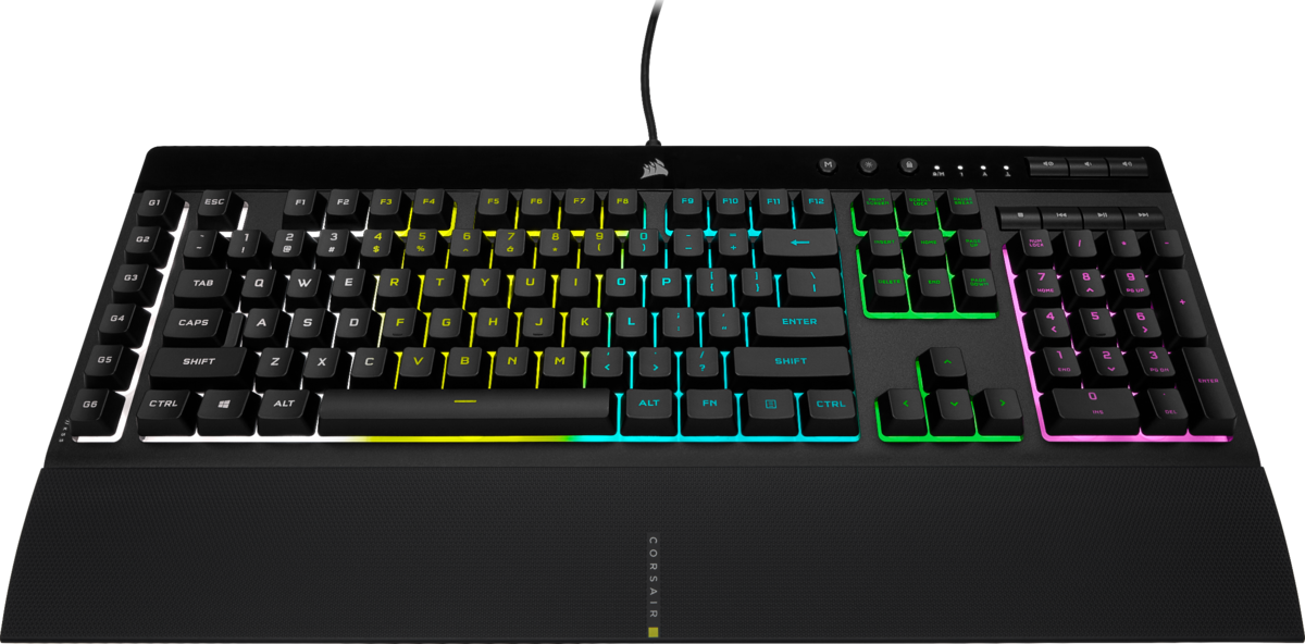 Corsair K55 RGB PRO, Bild 2 (02.08.2024)