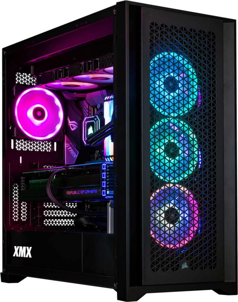 XMX Corsair iCUE  PC perfectly Black, Hauptbild (03.01.2024)