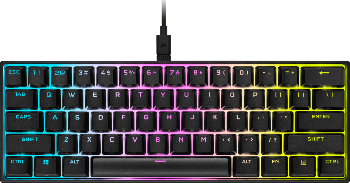 Corsair K65 RGB MINI 60%, Bild 2 (02.08.2024)