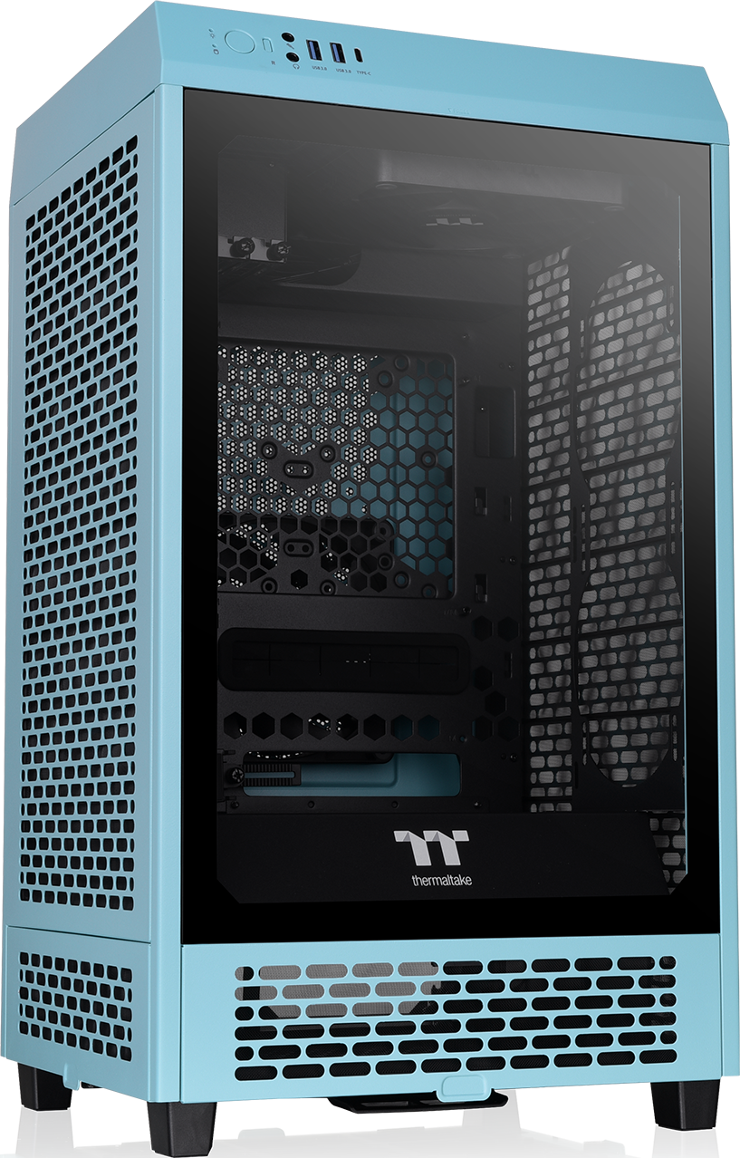 Thermaltake The Tower 200 Turquoise, Bild 3 (14.07.2024)