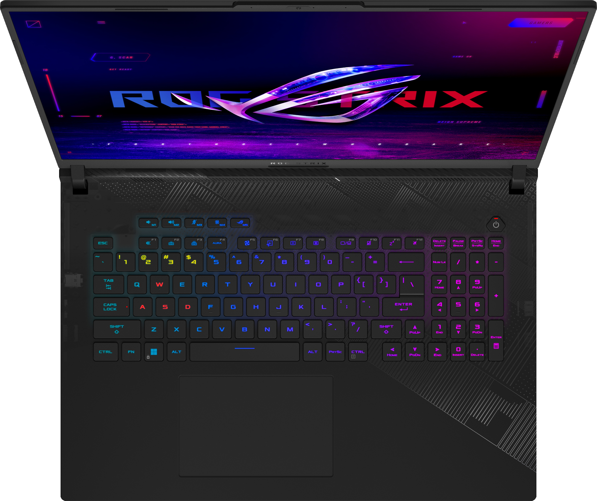 ASUS ROG Strix Scar 18 G834JZR-N6036W, Bild 2 (09.02.2024)