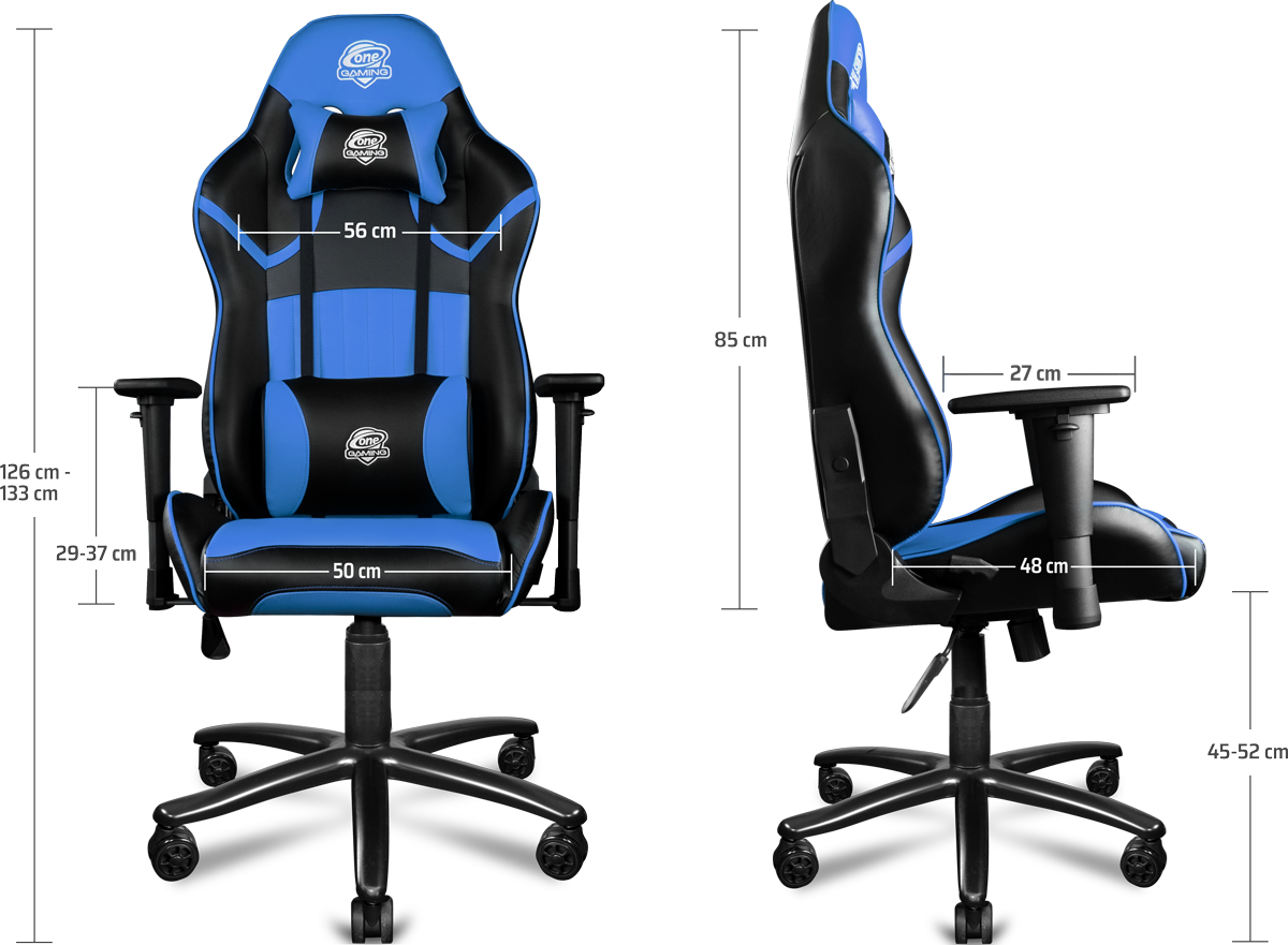 ONE GAMING Chair Pro Blue Gaming Stuhl, Bild 3 (18.07.2024)