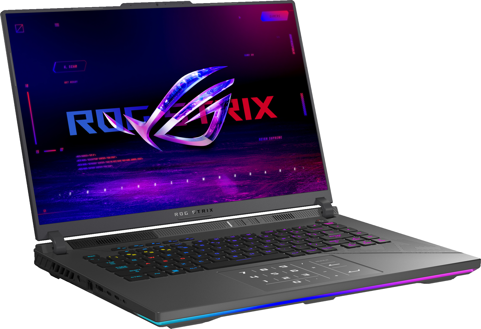 ASUS ROG Strix Scar 16 G614JZR-N4031W, Bild 3 (14.07.2024)