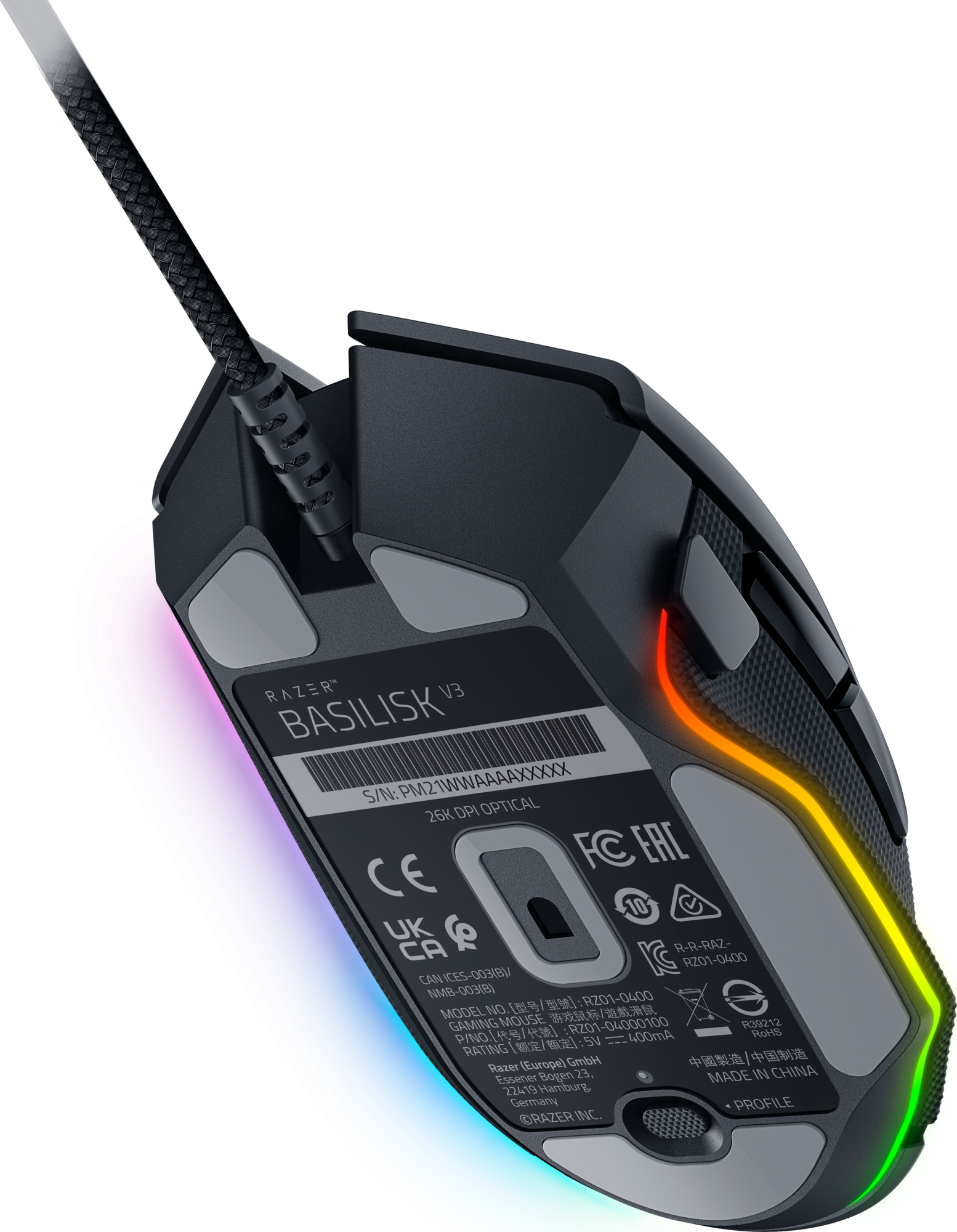 Razer Basilisk V3, Bild 5 (07.06.2024)