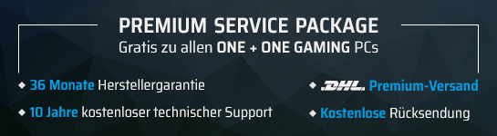 ONE.de Premium Service Paket