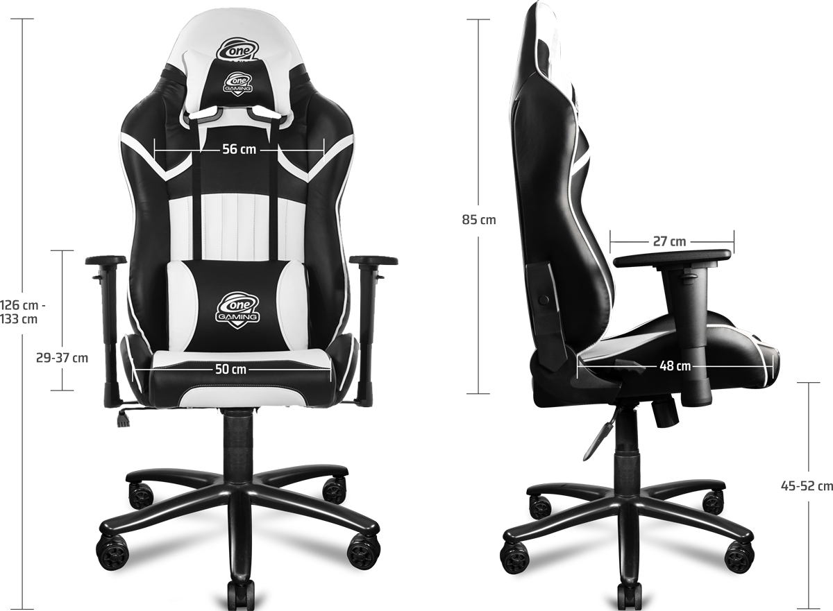 ONE GAMING Chair Pro SNOW V2 Gaming Stuhl, Bild 3 (18.07.2024)