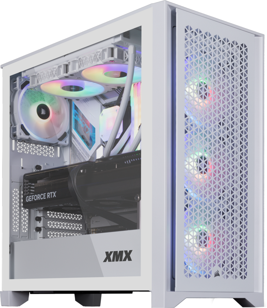 XMX Corsair iCUE PC absolutely White, Hauptbild (03.01.2024)