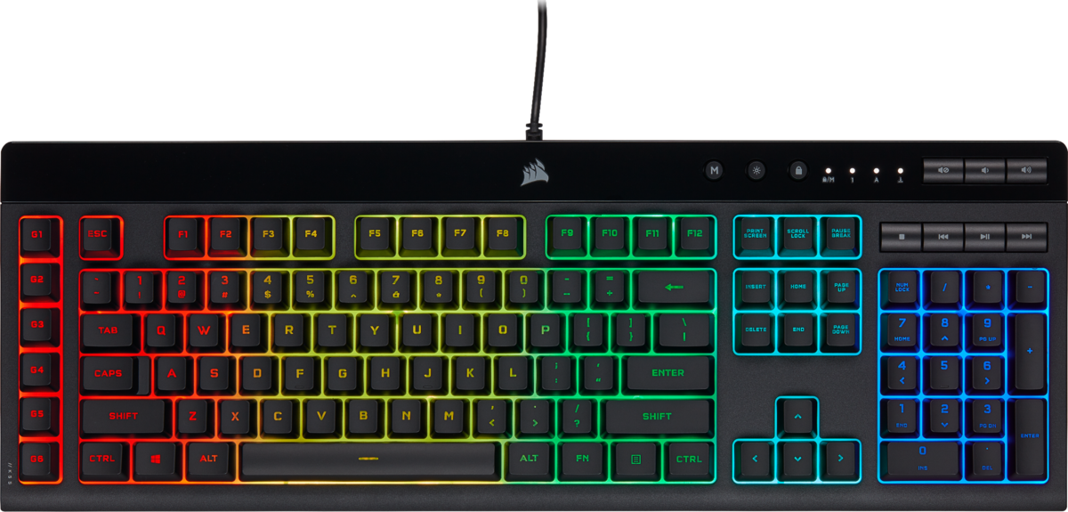 Corsair K55 RGB PRO, Bild 7 (02.08.2024)