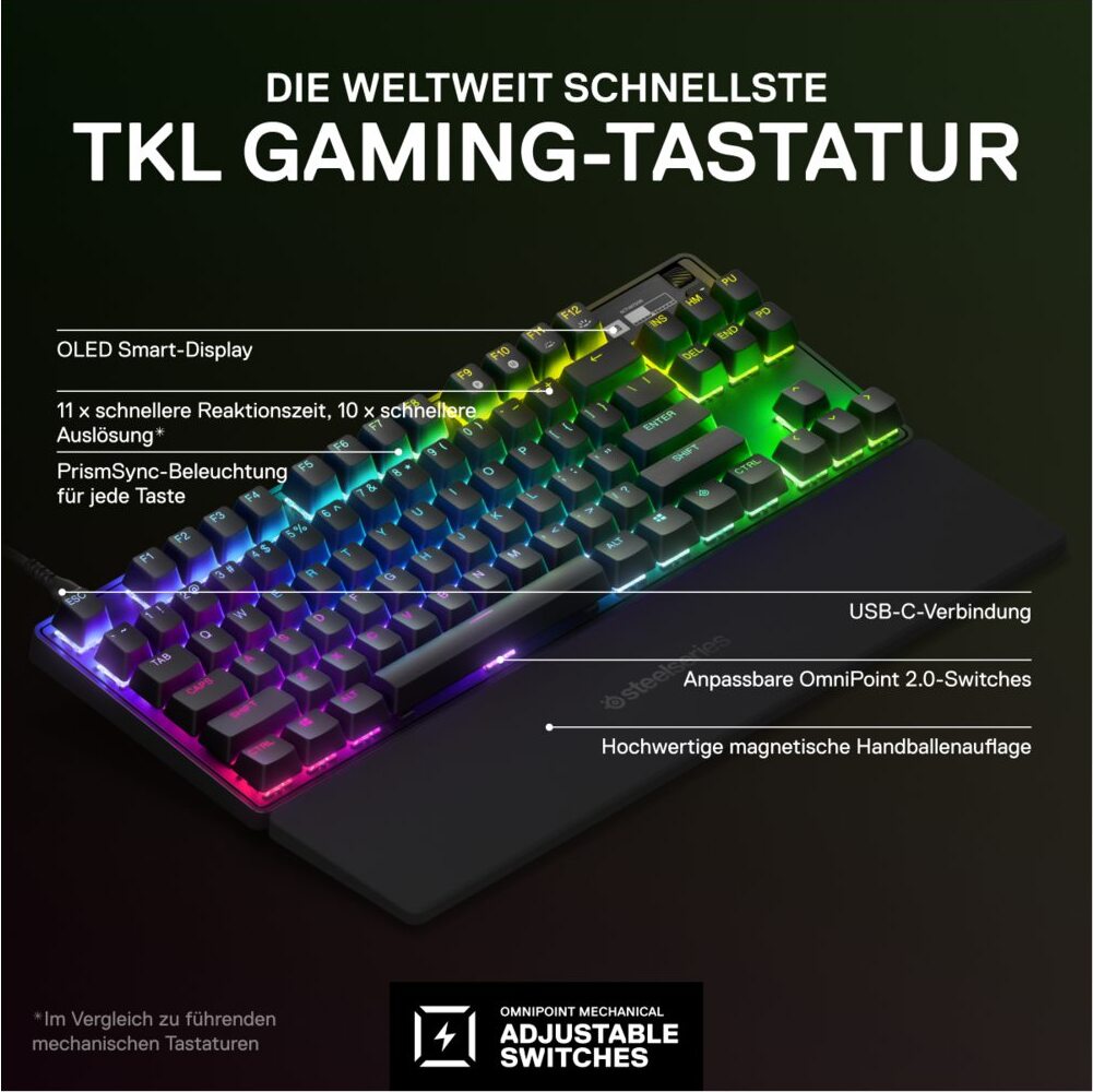 SteelSeries Apex Pro TKL (2023), Bild 2 (30.10.2023)