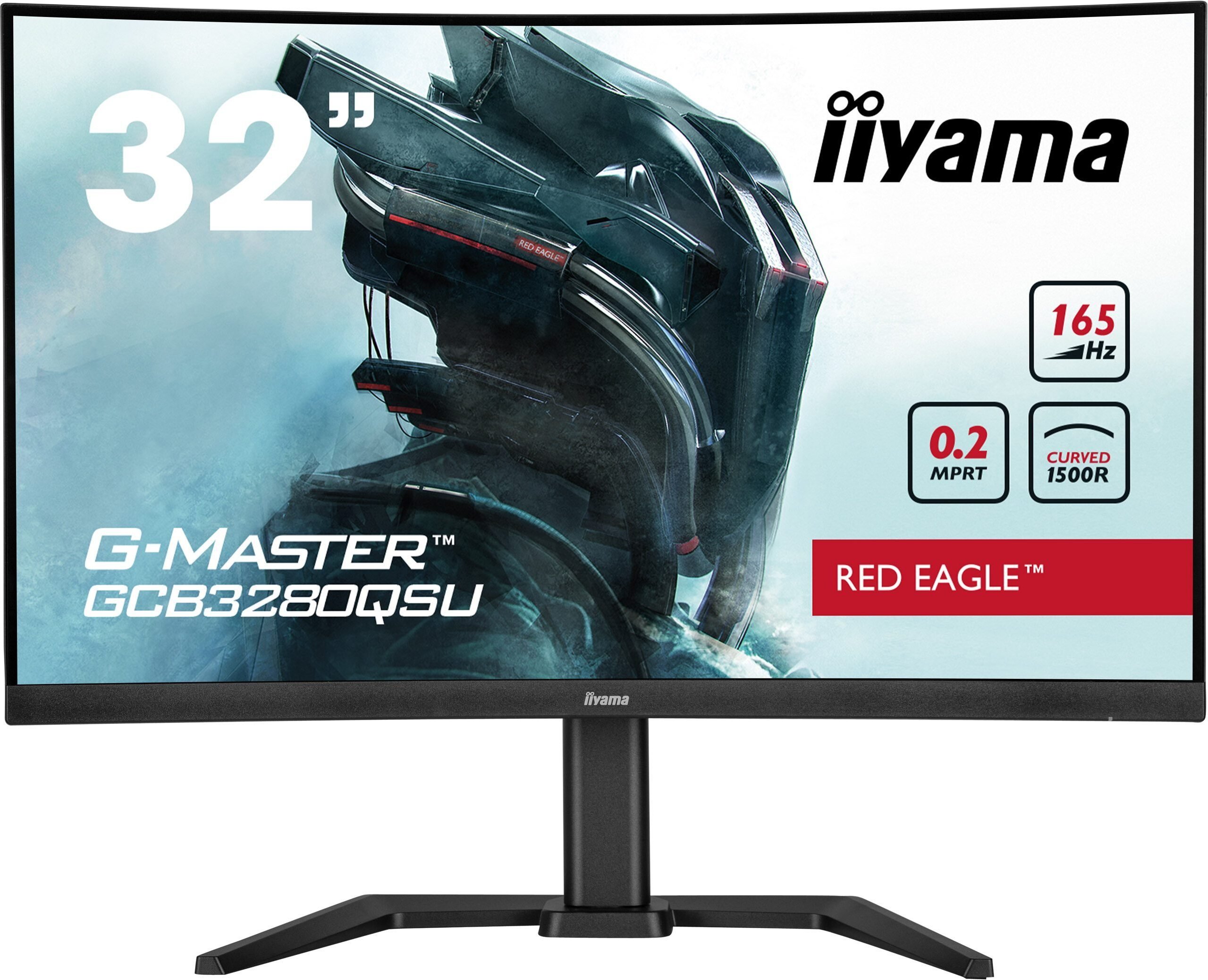 Iiyama G-Master GCB3280QSU-B1 Red Eagle, Hauptbild (30.10.2023)