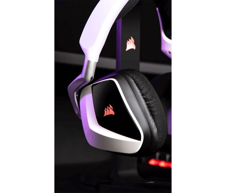 Gaming Headset CORSAIR Void ELITE Wireless Carbon / DYNAMISCHE RGB-BELEUCHTUNG