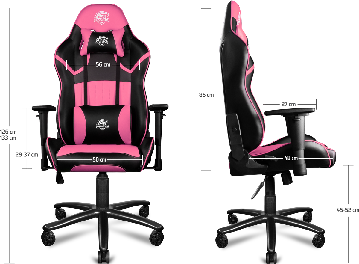 ONE GAMING Chair Pro Pink Gaming Stuhl, Bild 3 (18.07.2024)