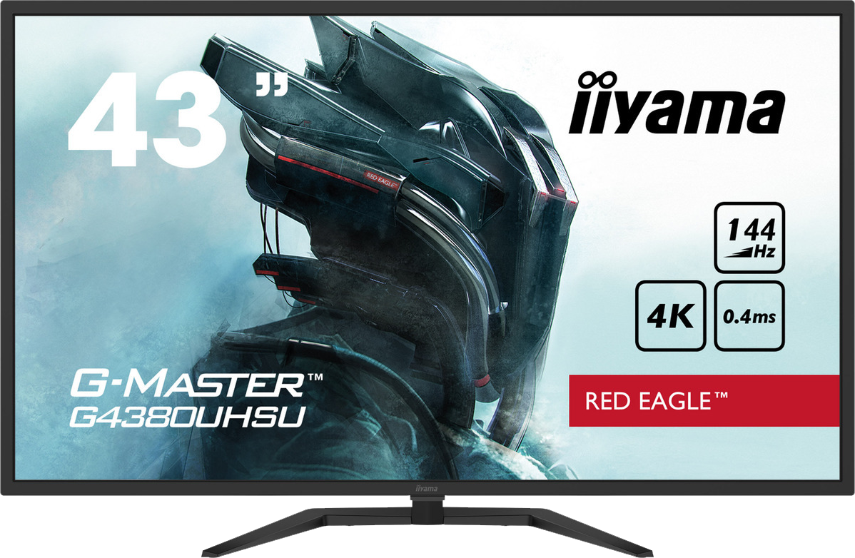 Iiyama G-Master Red Eagle G4380UHSU-B1, Hauptbild (06.11.2024)