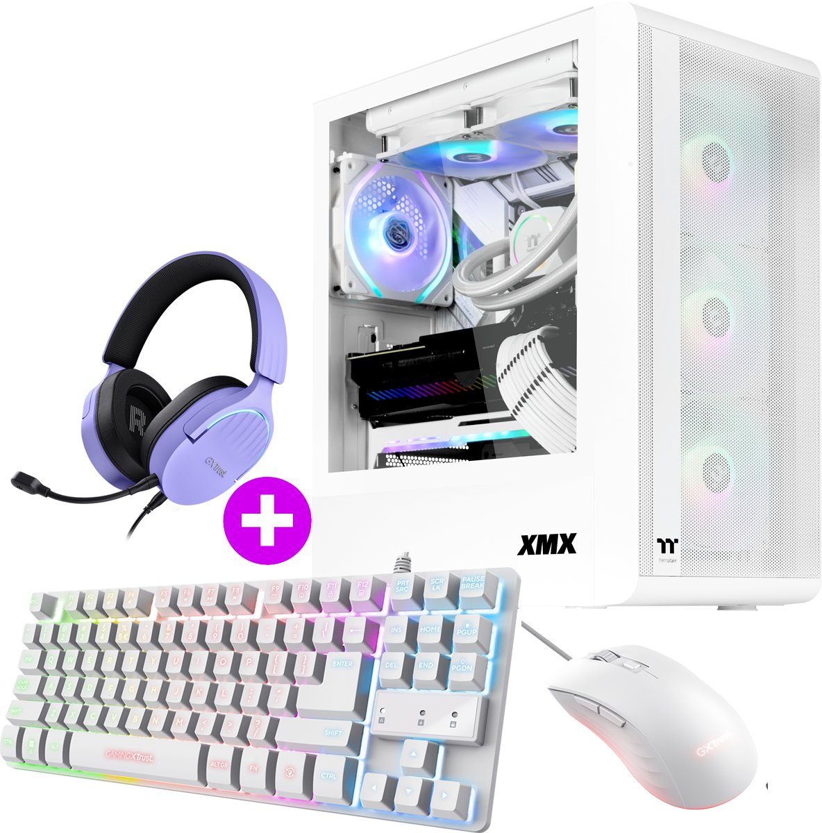 XMX Casual Gamer PC III - White Edition, Hauptbild (05.11.2024)