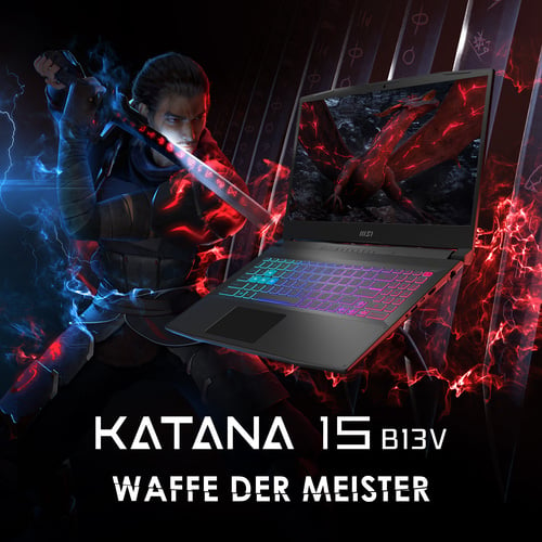 MSI Katana 15 B13VFK-1898 - WAFFE DER MEISTER