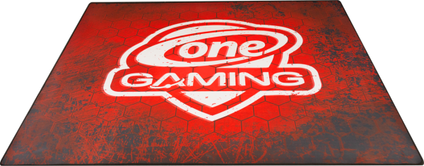 Bodenschutzmatte ONE GAMING Floormat in Rot