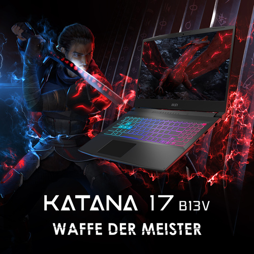 MSI Katana 17 B13VFK-1275 - WAFFE DER MEISTER