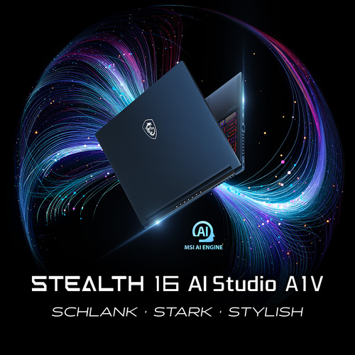 MSI Stealth 16 AI Studio A1VFG-039 - LEISTUNG IN ELEGANZ