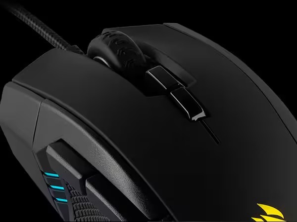 Gaming Maus CORSAIR IRONCLAW RGB / SIEBEN VOLLSTÄNDIG PROGRAMMIERBARE TASTEN