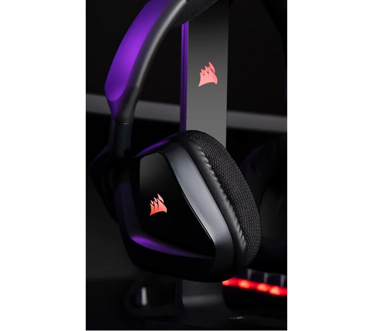 Gaming Headset CORSAIR VOID ELITE RGB Carbon / DYNAMISCHE RGB-BELEUCHTUNG