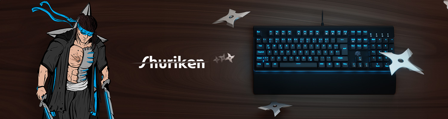 ONE GAMING Shuriken Tastatur