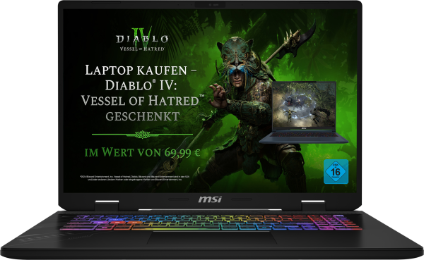  MSI Crosshair 17 HX D14VGKG-098 - jetzt auf ONE.de bestellen! 